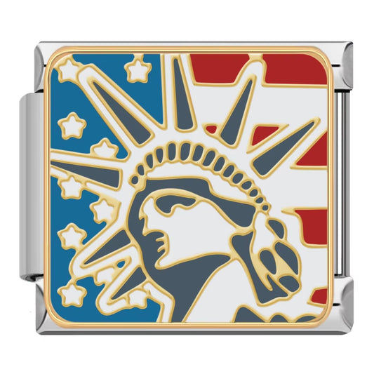 Italian Charms Ameryka przedstawia charms inspirowany Stanami Zjednoczonymi do personalizacji bransoletki