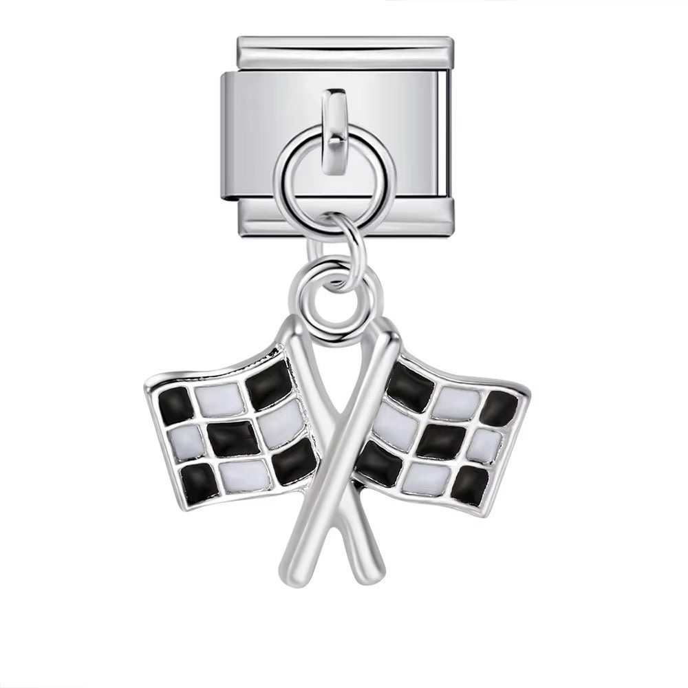 Italian charms Flagi wyścigowe Nicolze Charms