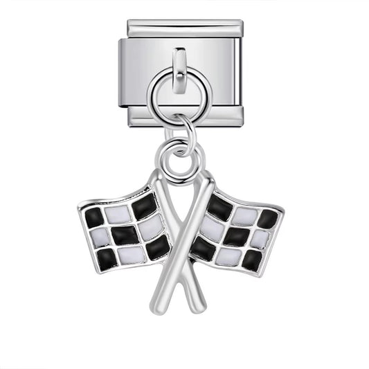 Italian charms Flagi wyścigowe Nicolze Charms